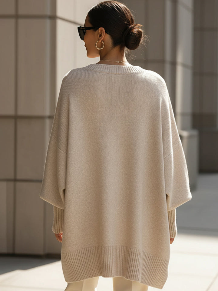 Ingrid oversized ribbed knit jumper – image 9