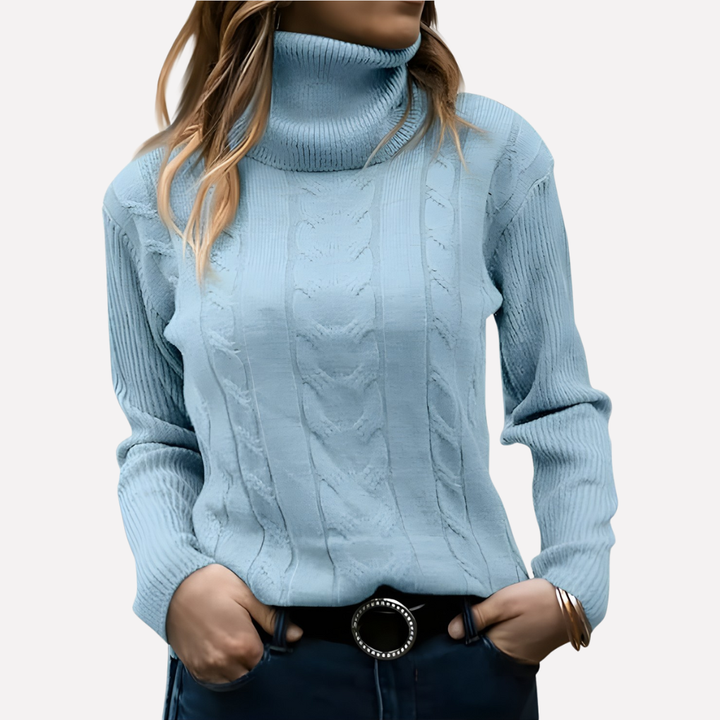 Vigdis relaxed turtleneck jumper – image 18