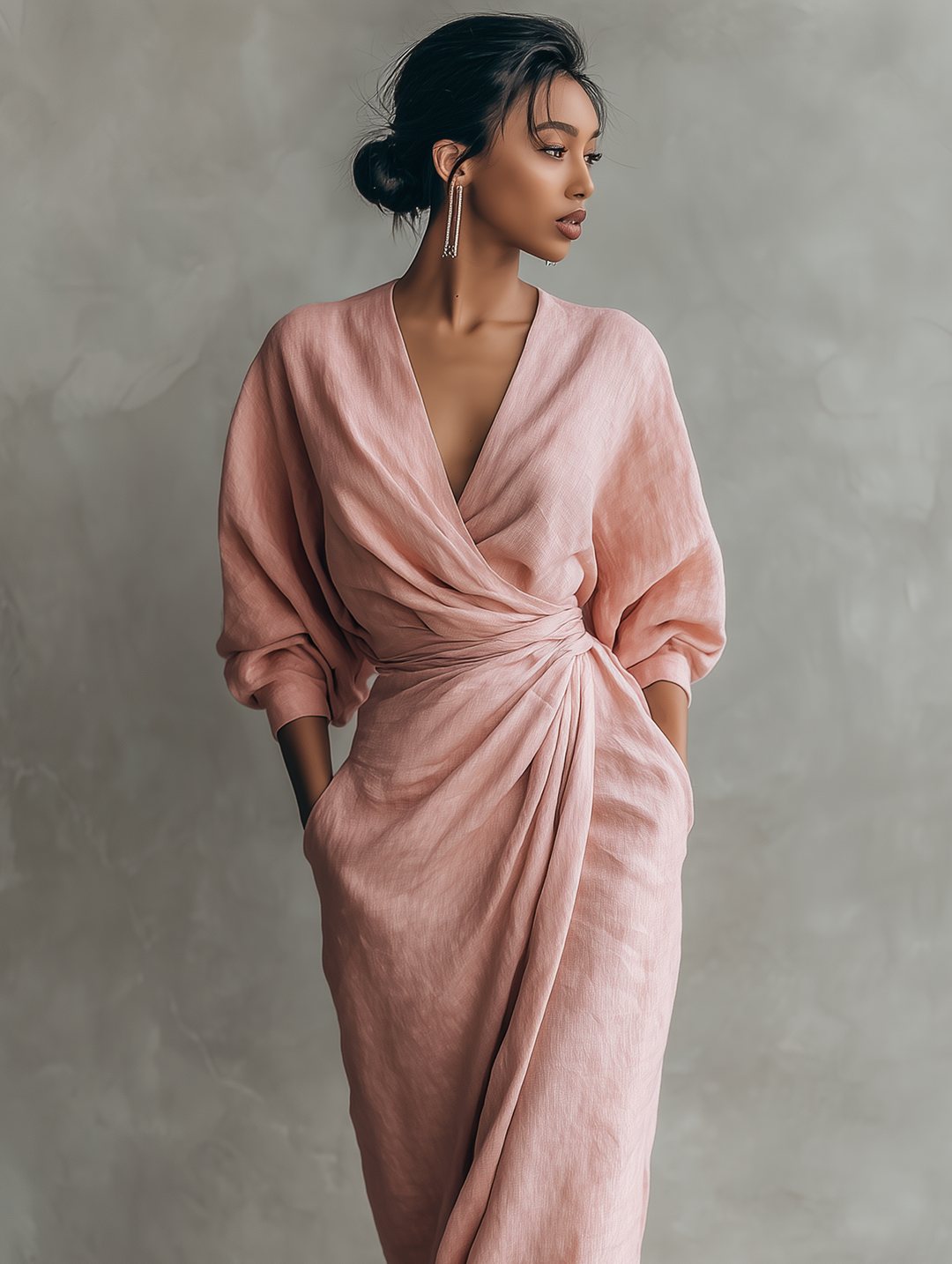 Annora modern midi dress – image 11