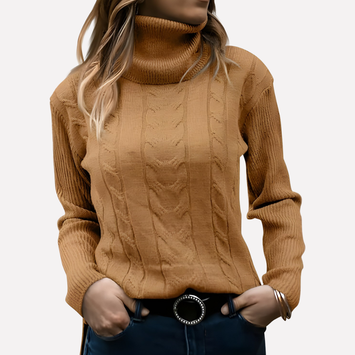 Vigdis relaxed turtleneck jumper – image 19