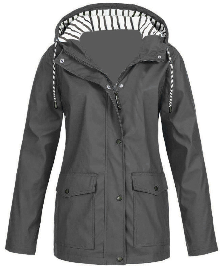 Randi waterproof hooded parka with patch pockets – image 7