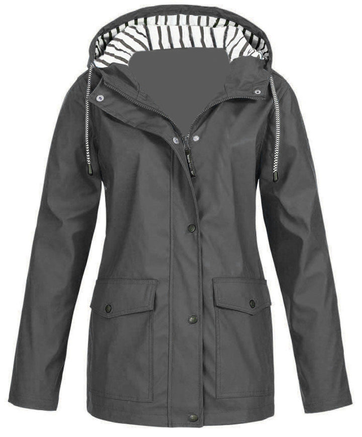 Randi waterproof hooded parka with patch pockets – image 7