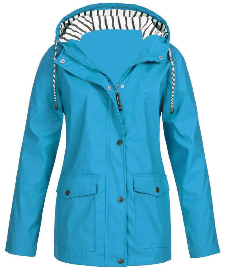 Randi waterproof hooded parka with patch pockets – image 9