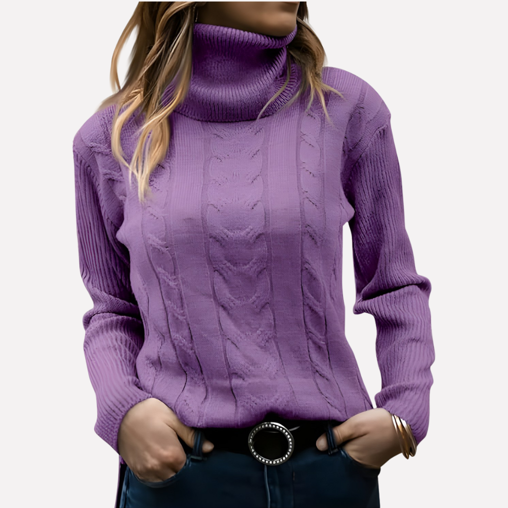 Vigdis relaxed turtleneck jumper – image 20