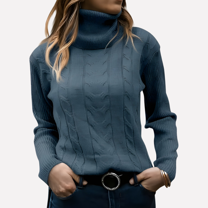 Vigdis relaxed turtleneck jumper – image 21