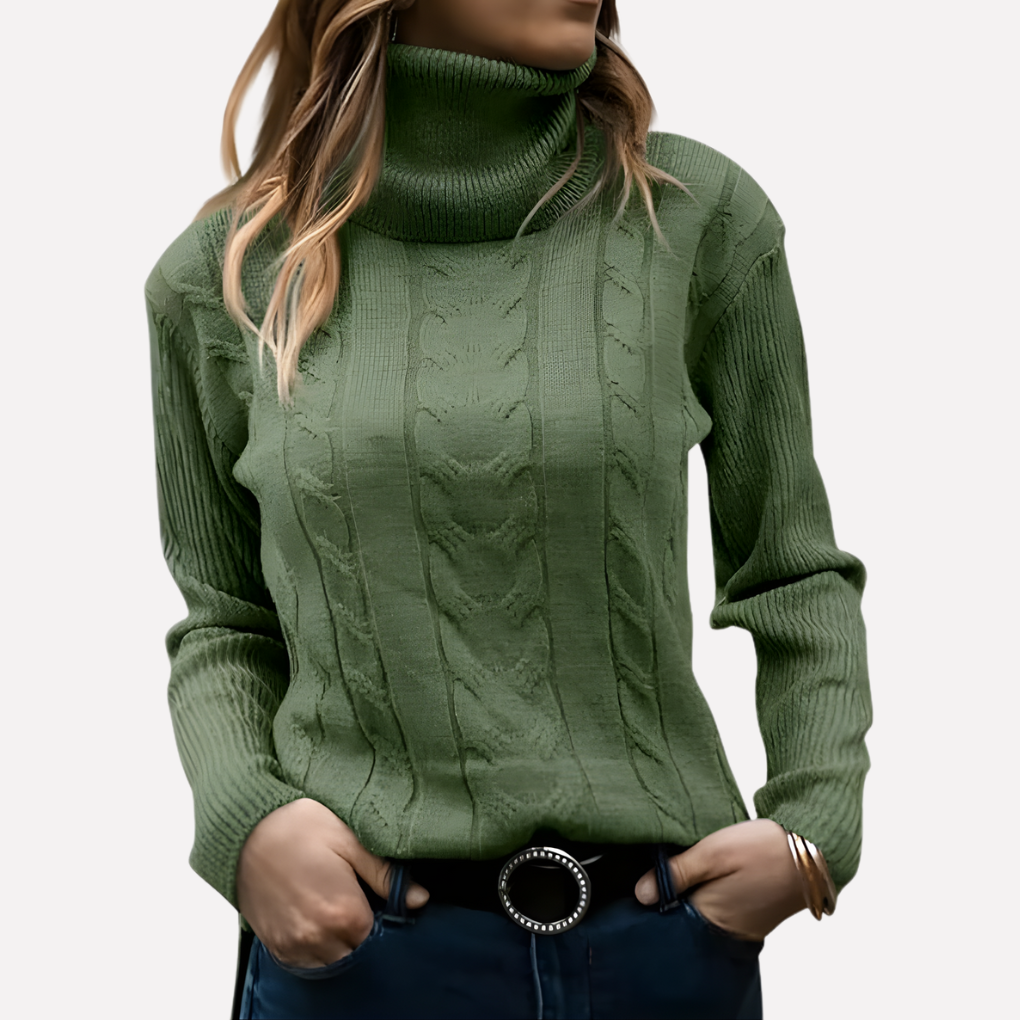 Vigdis relaxed turtleneck jumper – image 22