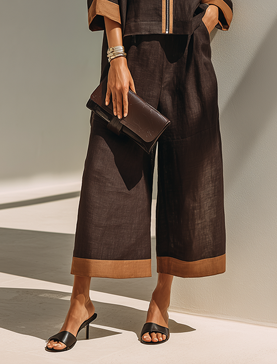 Dahlia two piece set, full length