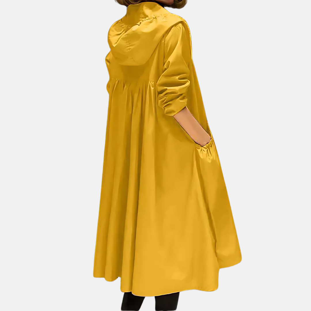 Loveday long hooded raincoat – image 5