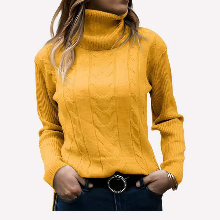 Vigdis relaxed turtleneck jumper – image 5