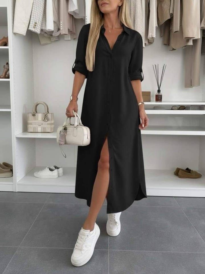 Hedy oversized shirt dress