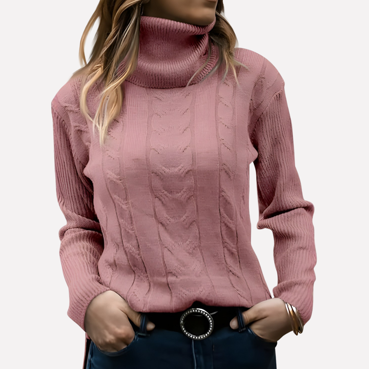 Vigdis relaxed turtleneck jumper – image 7