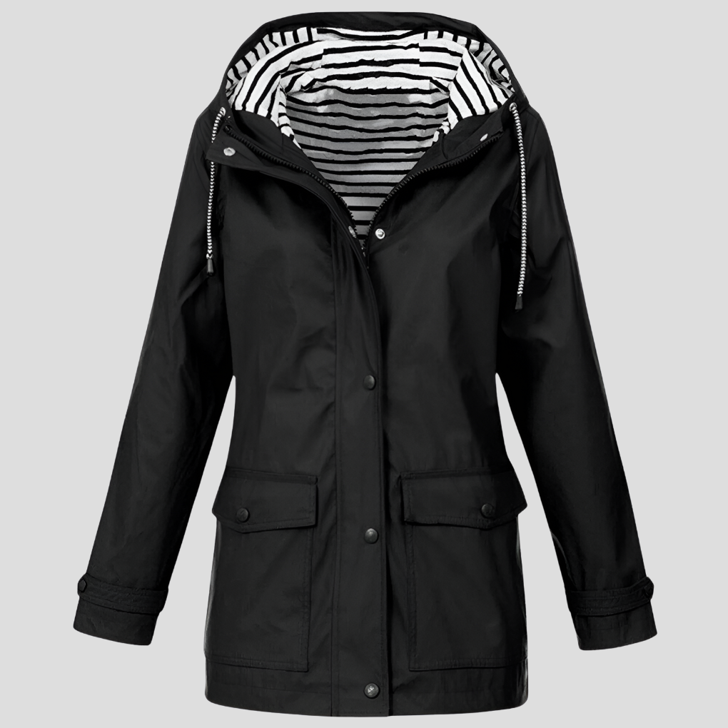 Vilde water resistant hooded jacket – image 2