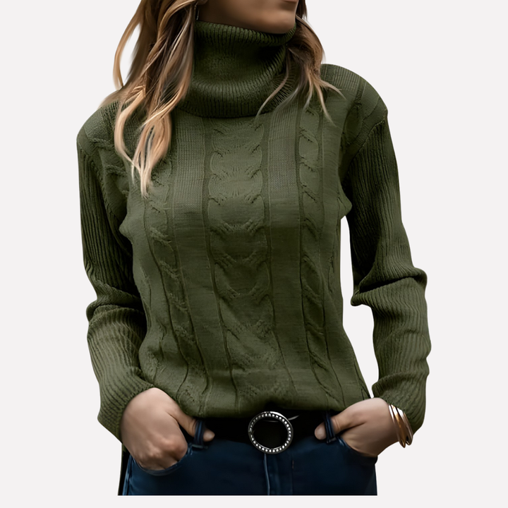 Vigdis relaxed turtleneck jumper – image 10