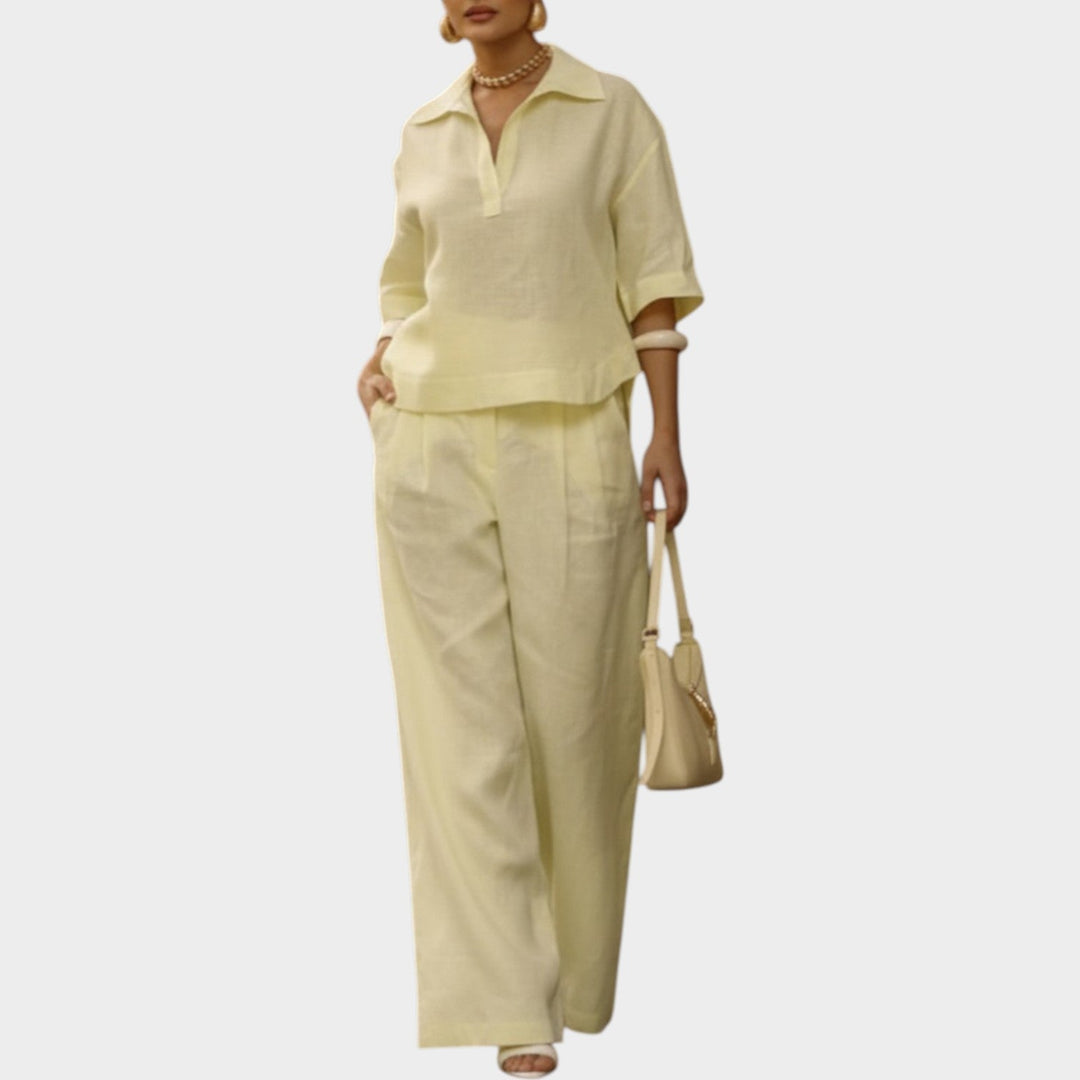 Vibeke relaxed tailored two piece set