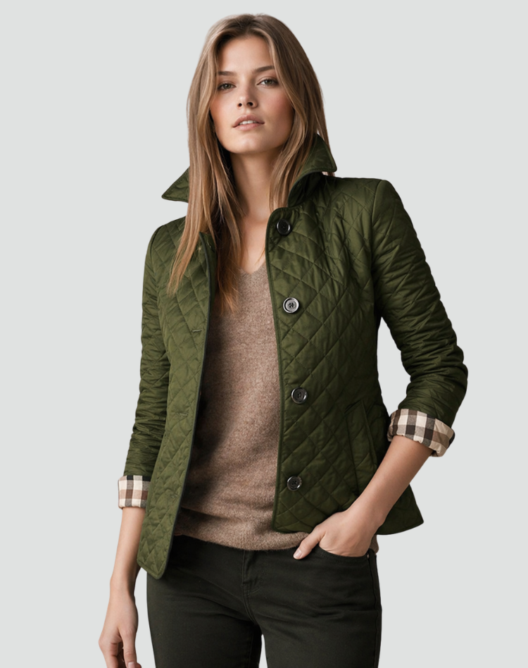 Romilly buttoned quilted jacket – image 8