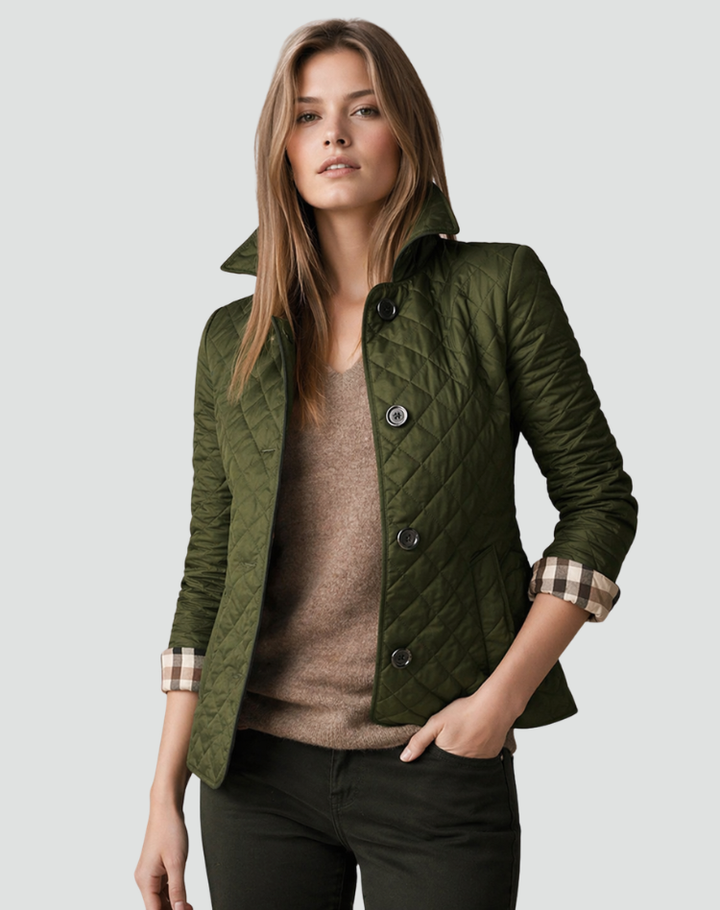 Romilly buttoned quilted jacket – image 8
