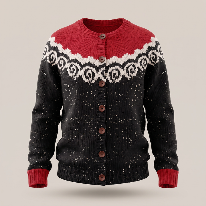 Angela relaxed button front cardigan sweater – image 4
