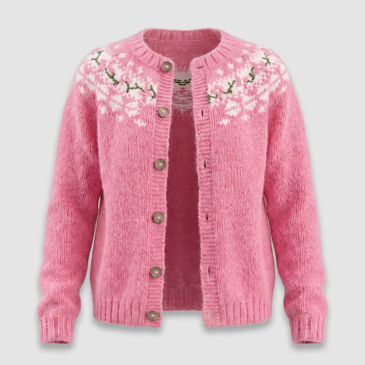 Angela relaxed button front cardigan sweater – image 8