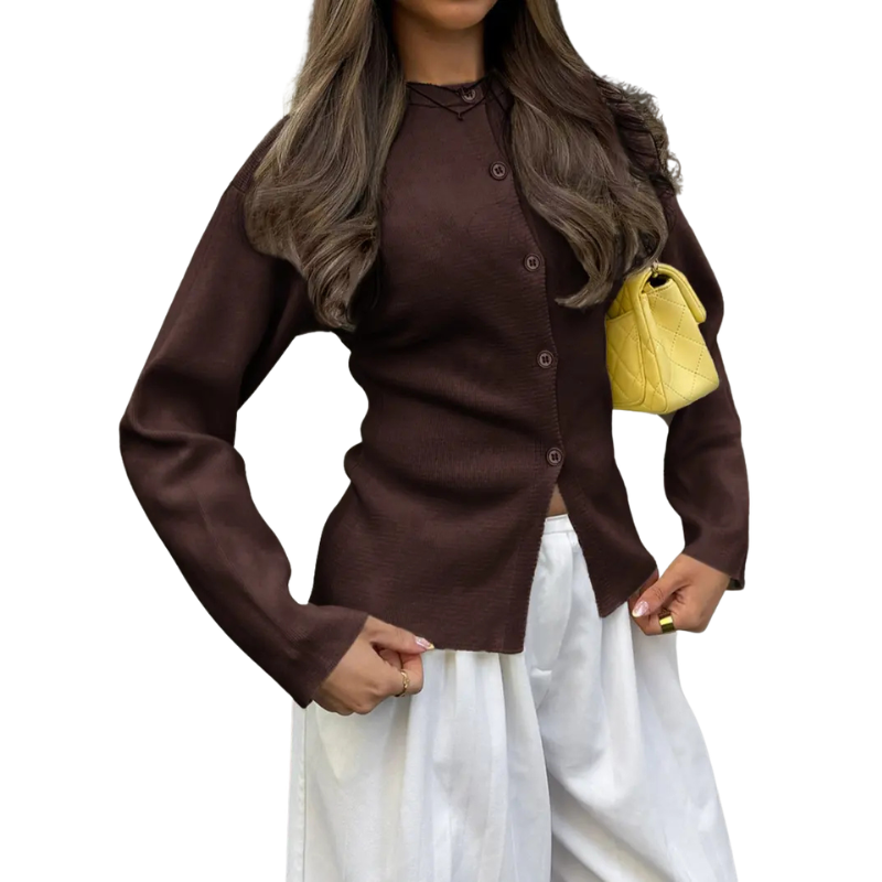 Liva long sleeve knit cardigan – image 3