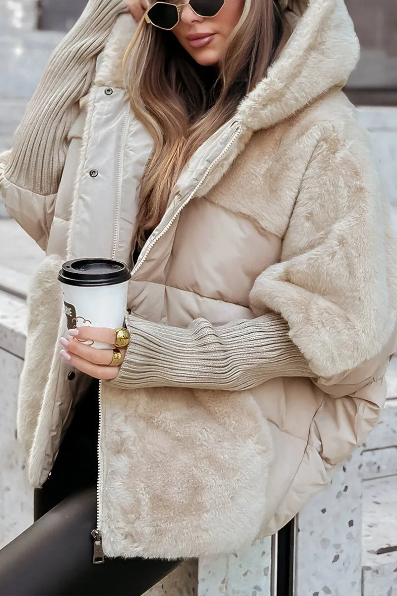 Cassandra hooded winter bomber jacket – image 9