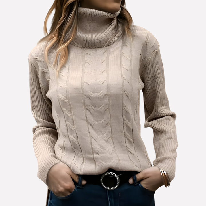 Vigdis relaxed turtleneck jumper – image 11