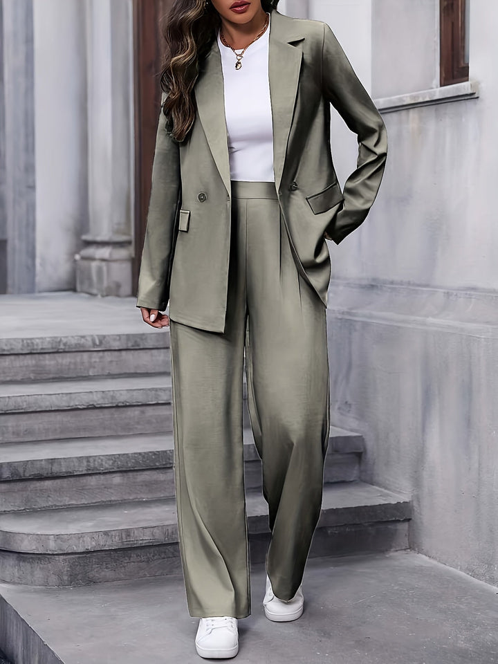 Bianca two piece blazer and trouser suit set – image 11