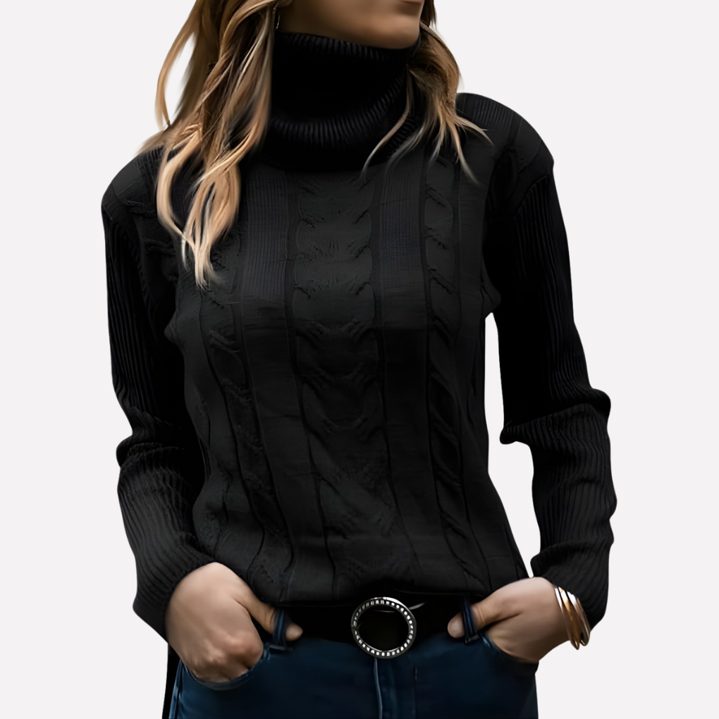 Vigdis relaxed turtleneck jumper – image 12