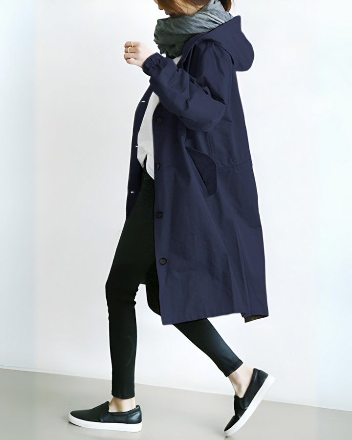 Agnes hooded trench coat – image 3