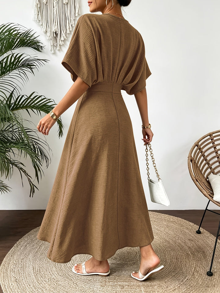 Romilly midi dress, full length