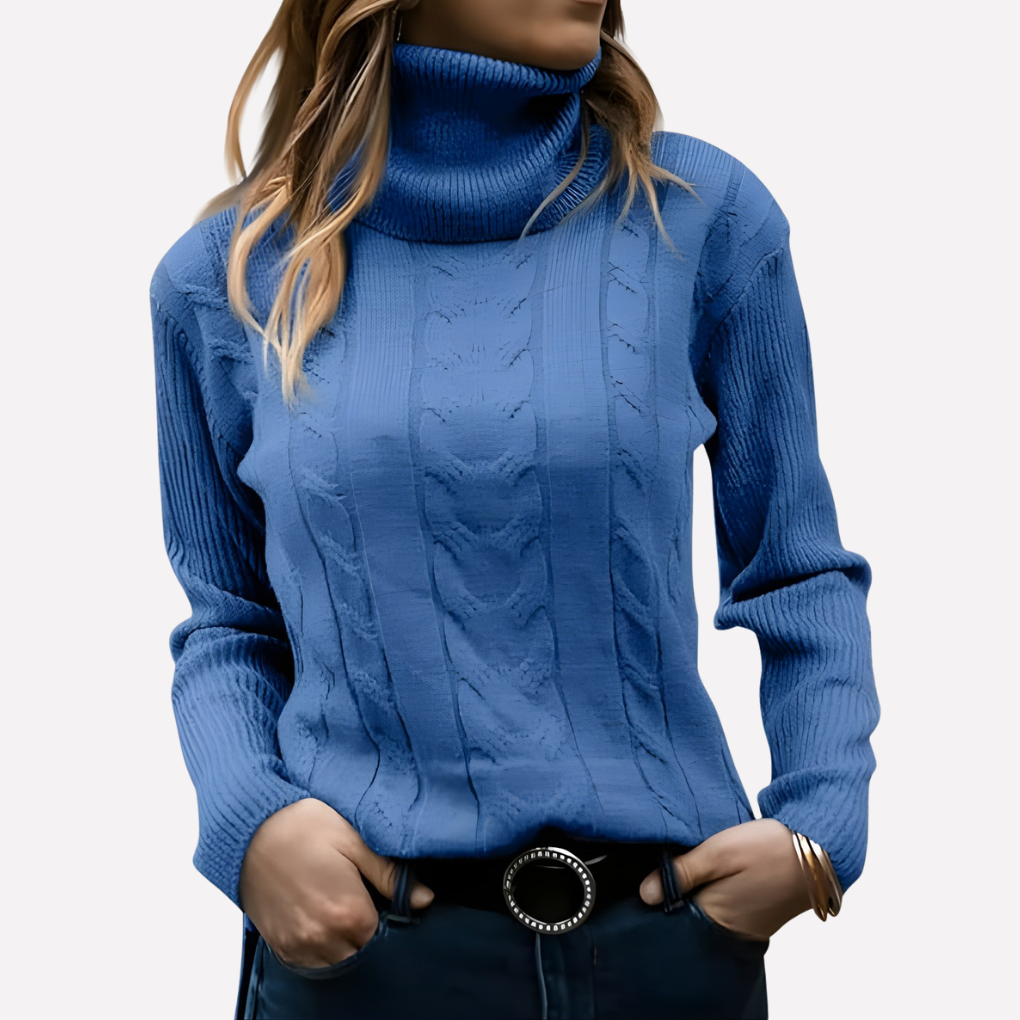 Vigdis relaxed turtleneck jumper – image 13
