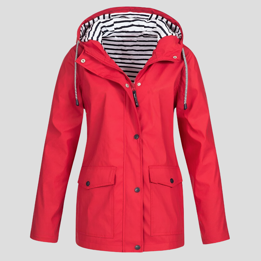 Vilde water resistant hooded jacket – image 4