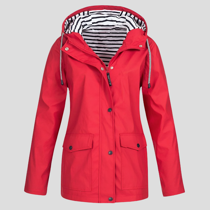 Vilde water resistant hooded jacket – image 4