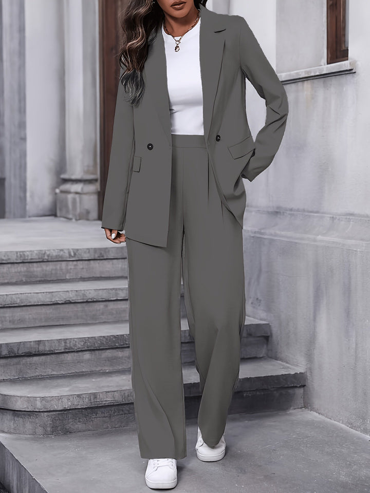 Bianca two piece blazer and trouser suit set – image 8