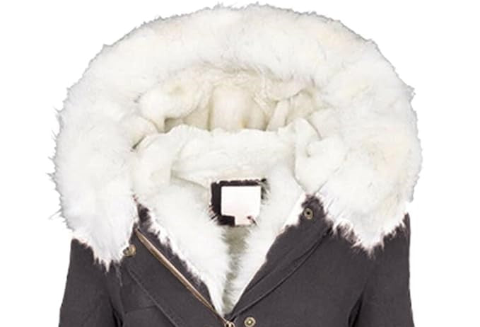 Kjellaug fleece lined winter jacket with detachable hood – image 5