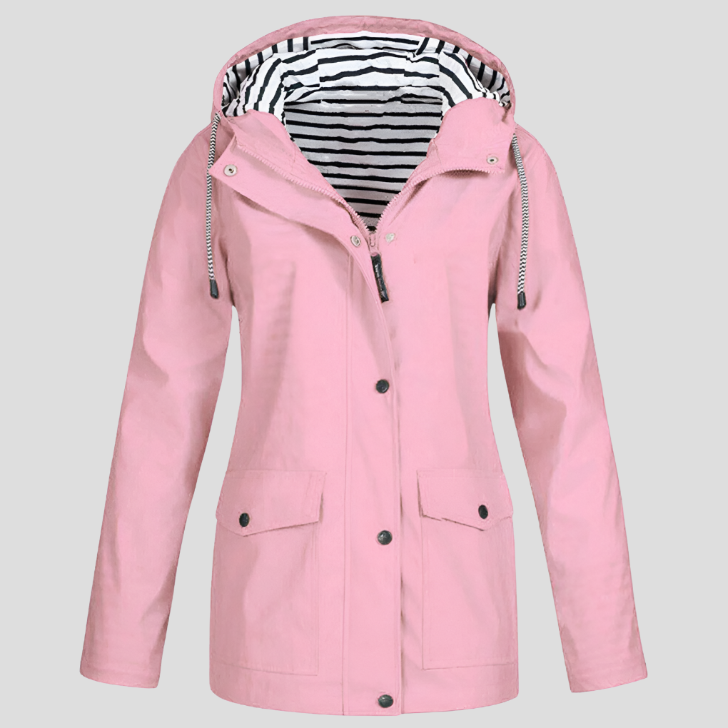 Vilde water resistant hooded jacket – image 5