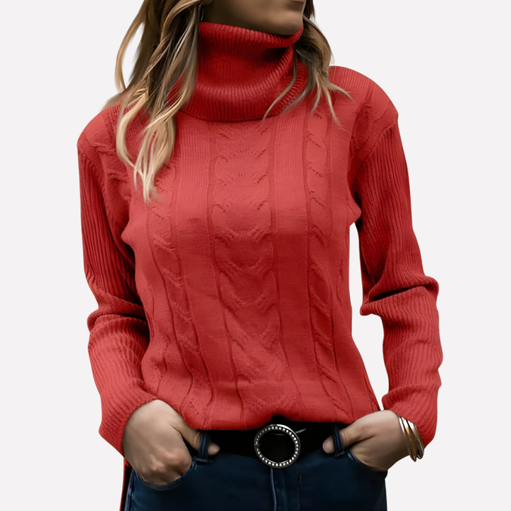 Vigdis relaxed turtleneck jumper – image 14