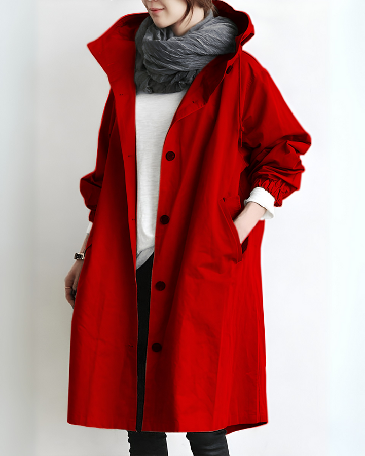 Agnes hooded trench coat – image 6
