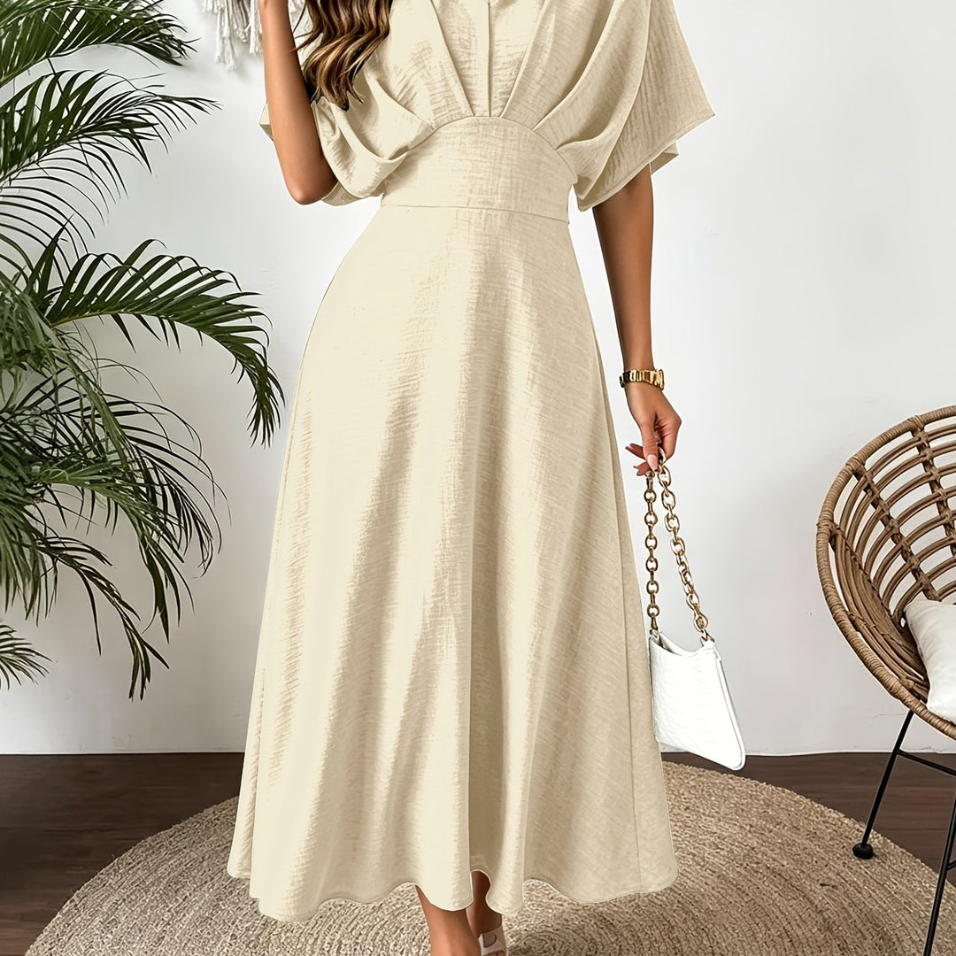 Romilly midi dress, hem detail