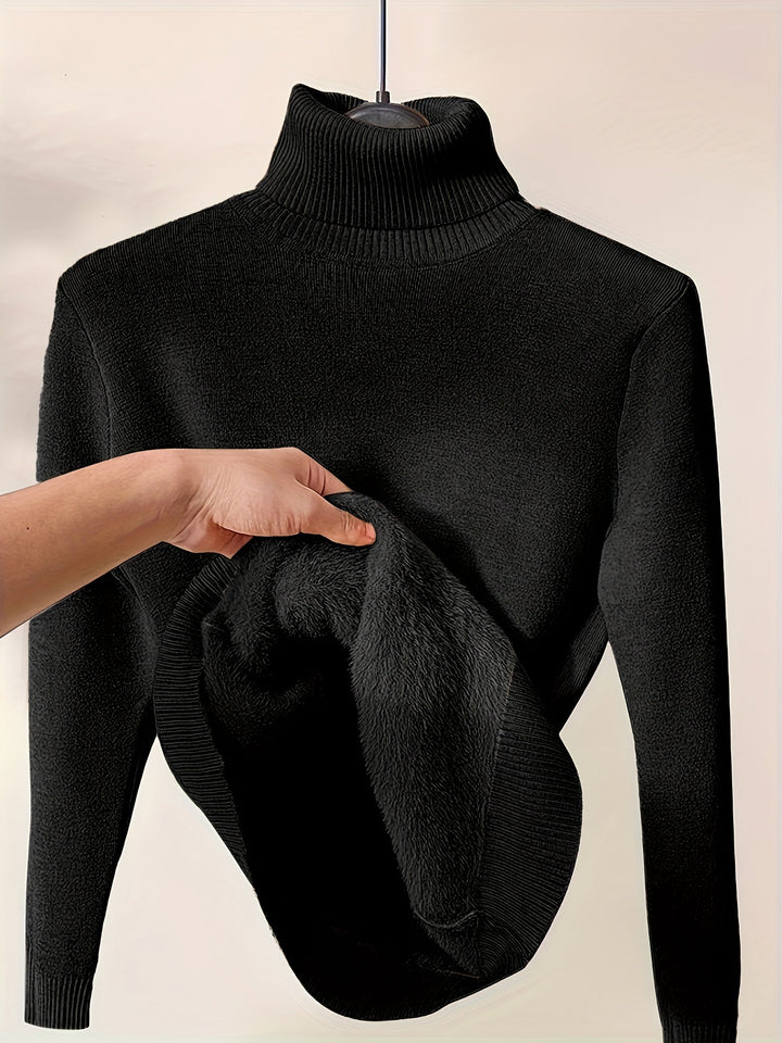 Femke high neck tunic jumper – image 2