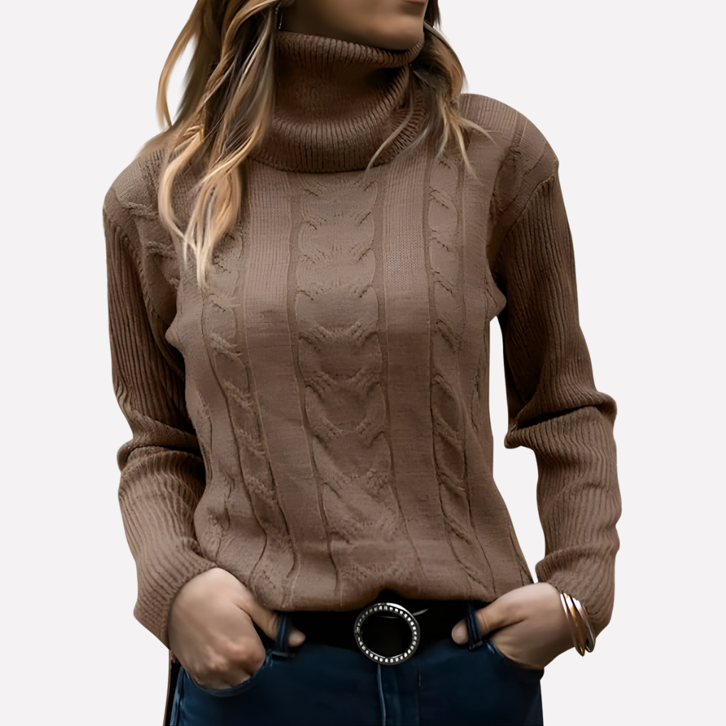 Vigdis relaxed turtleneck jumper – image 15