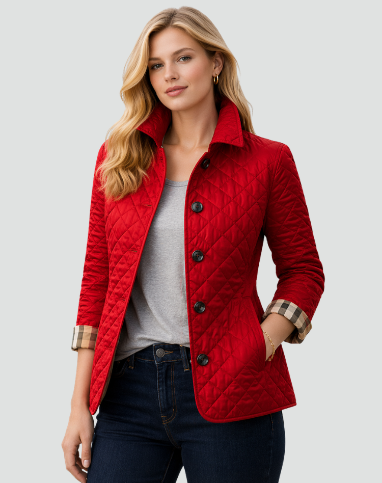 Romilly buttoned quilted jacket – image 5