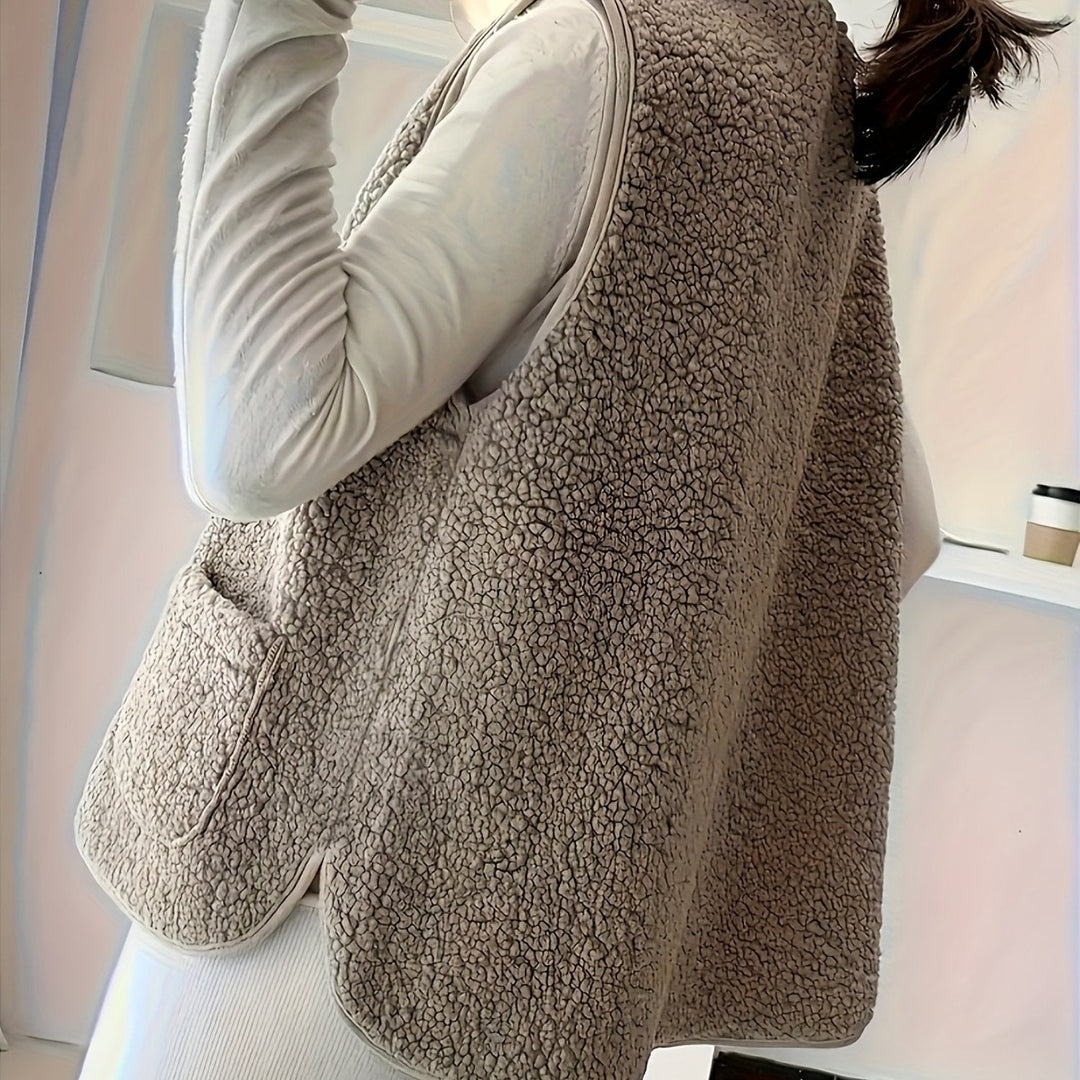 Justine button front sweater vest – image 15