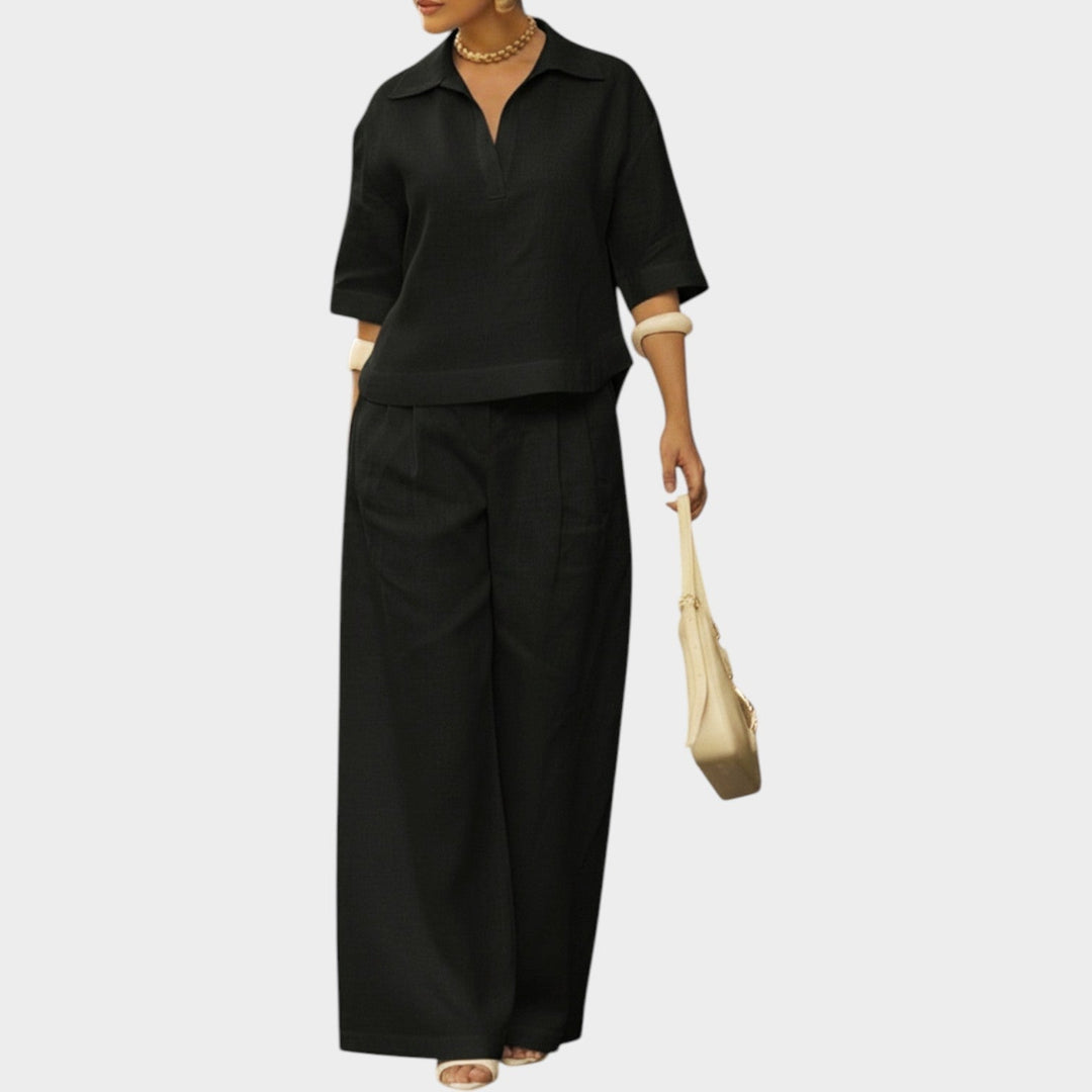 Vibeke relaxed tailored two piece set – image 4