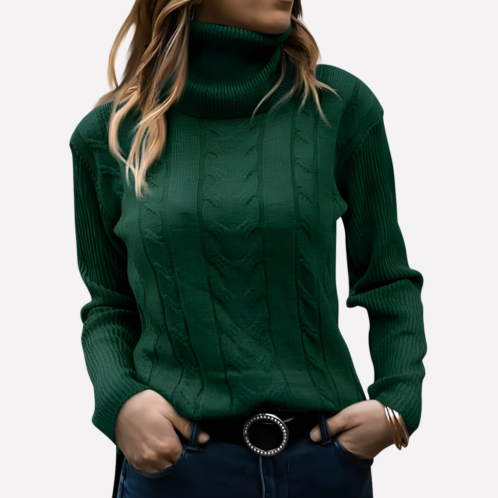 Vigdis relaxed turtleneck jumper – image 16