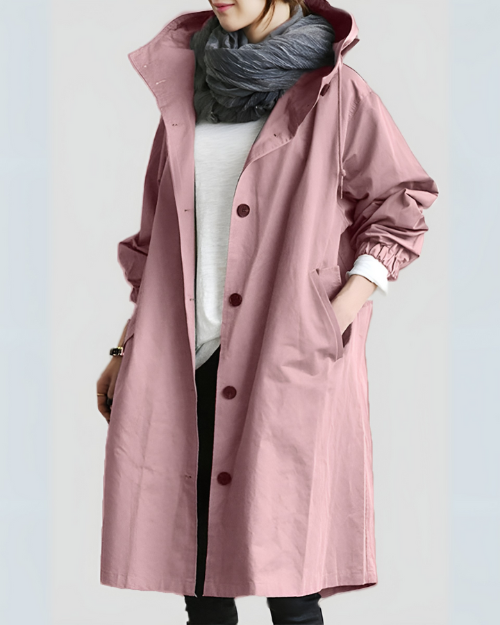 Agnes hooded trench coat – image 7