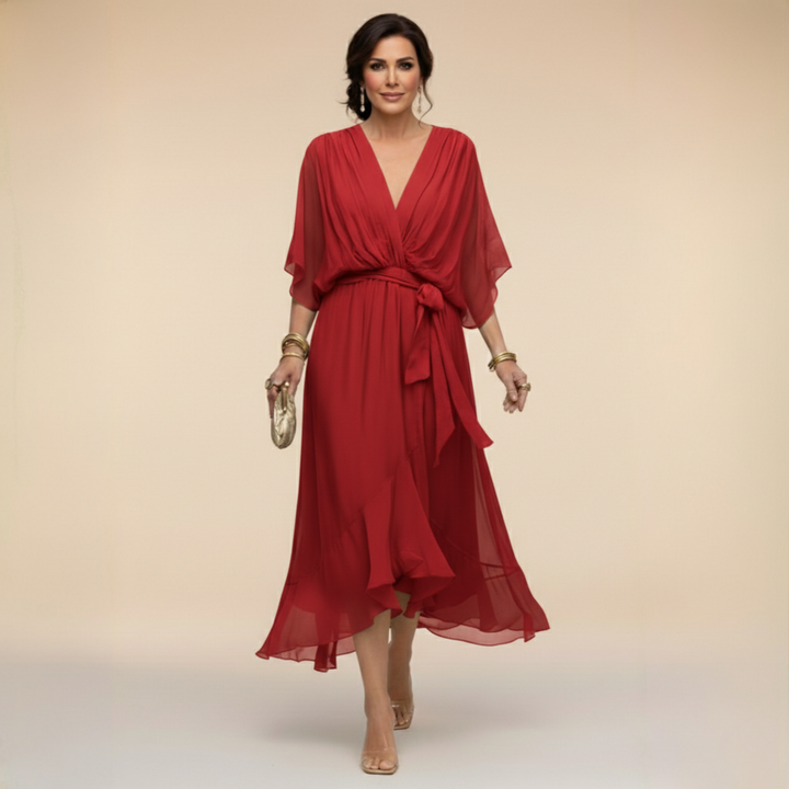 Signy fitted midi dress – image 10