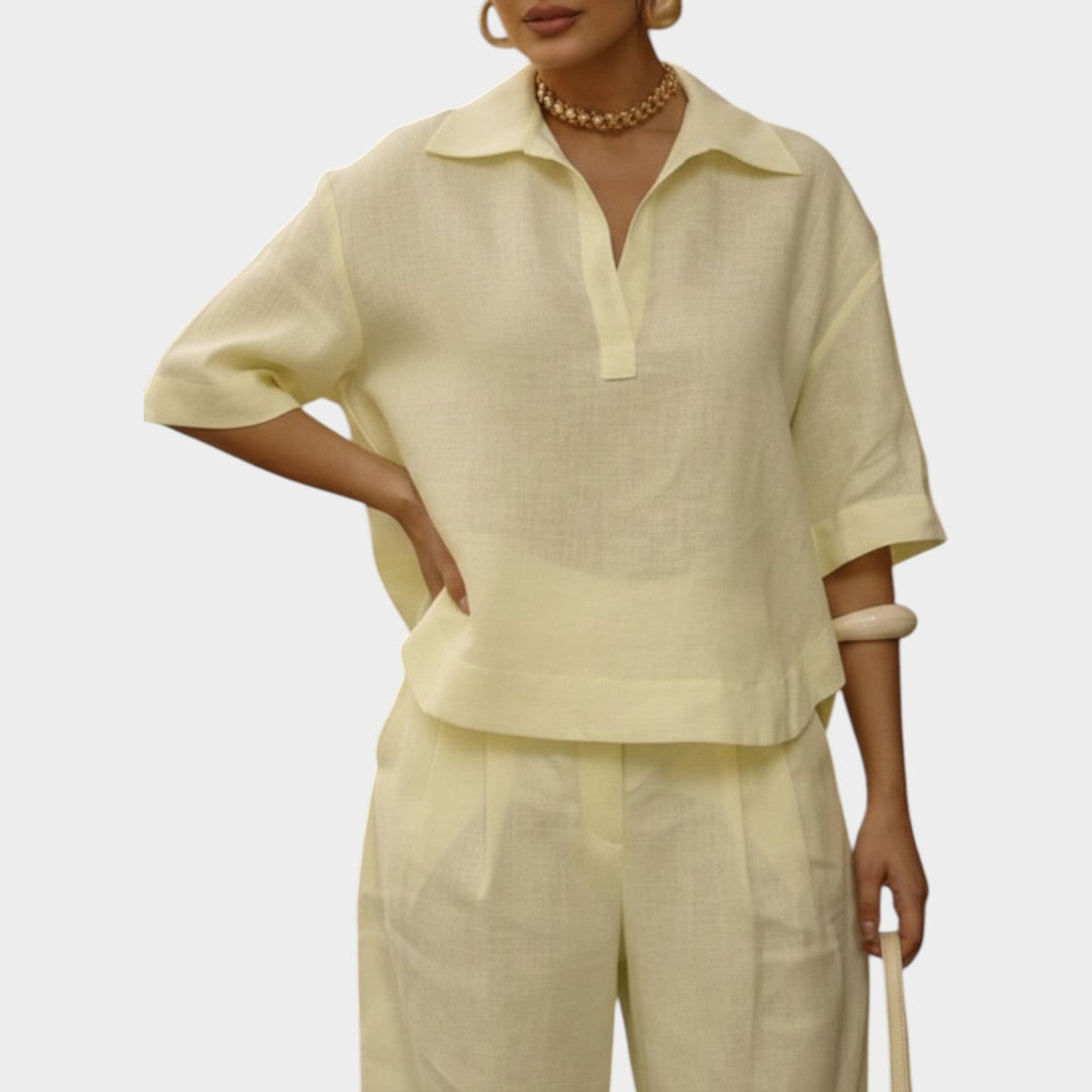 Vibeke relaxed tailored two piece set – image 2