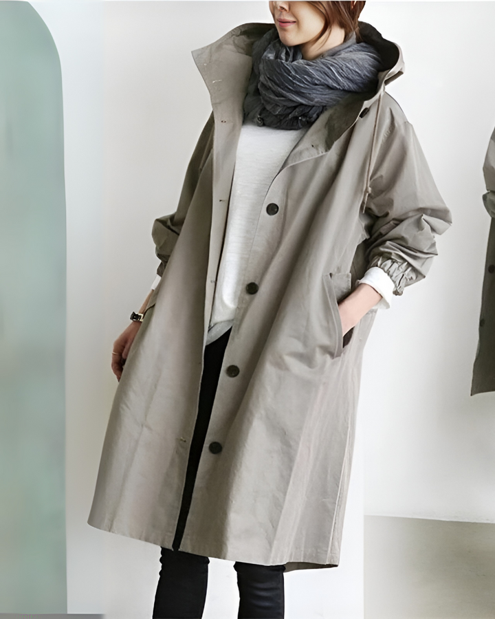 Agnes hooded trench coat – image 8