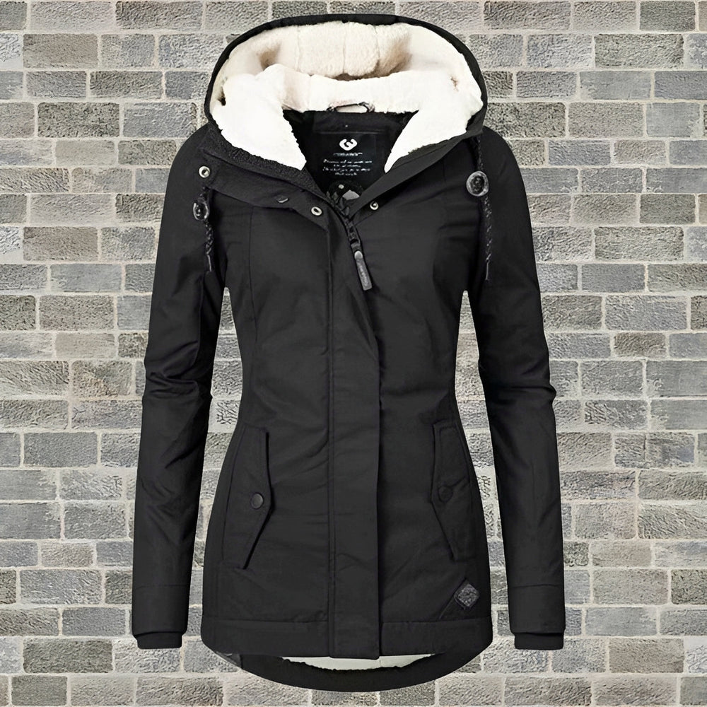 Carmila quilted jacket in grey