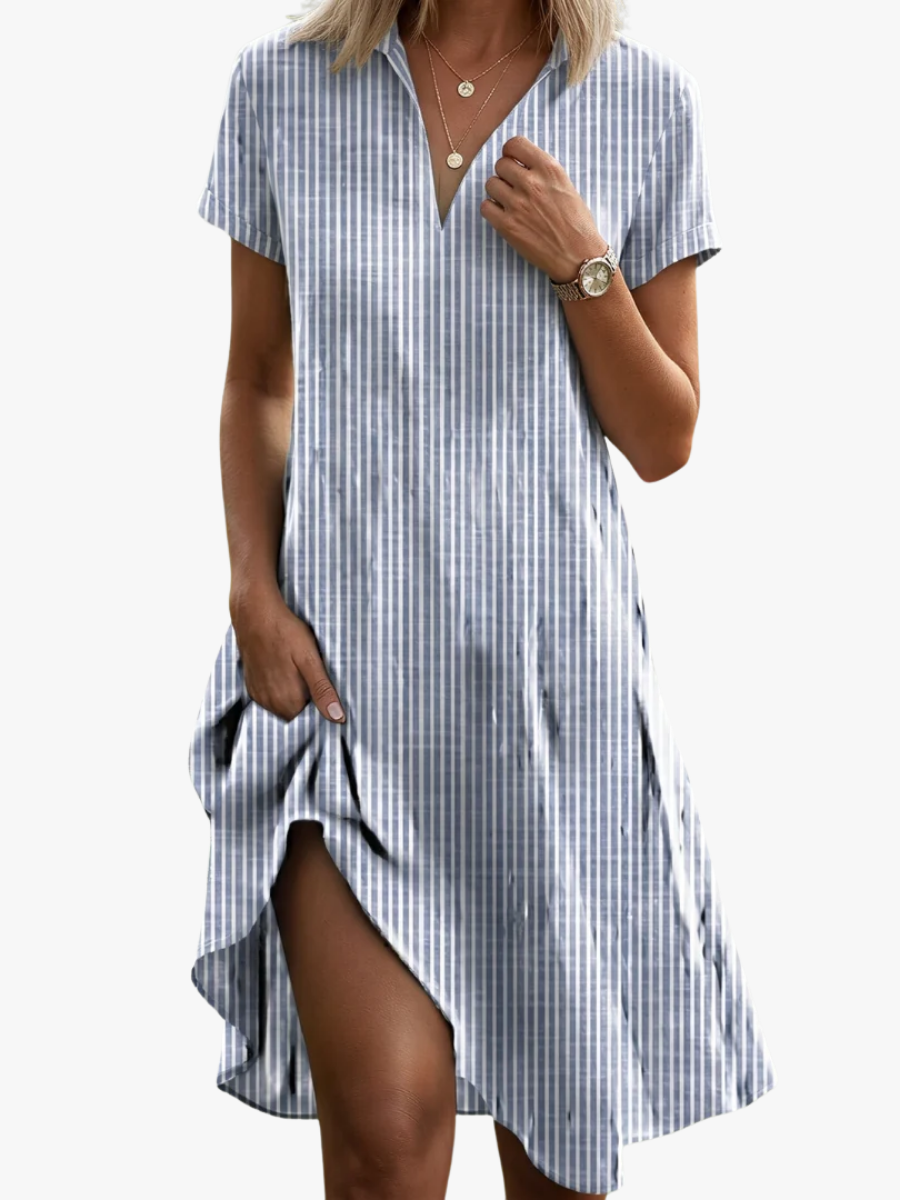 Janne printed midi dress – image 6